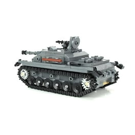 Sluban Kids WWII Series Building Blocks, Jet & Tank Army Kit