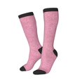 thumbnail image 2 of Balery Glitter Pink Fun Novelty Socks Men'S Women'S Crew Socks Funny Crazy Novelty Socks Quirky And Cool Socks, 2 of 9
