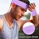 thumbnail image 3 of Banda para el sudor Diadema deportiva, diadema de absorción del sudor, diadema de toalla deportiva, diadema protectora para la muñeca, juego de toallas de algodón, diadema para correr, fitness, yoga,, 3 of 5