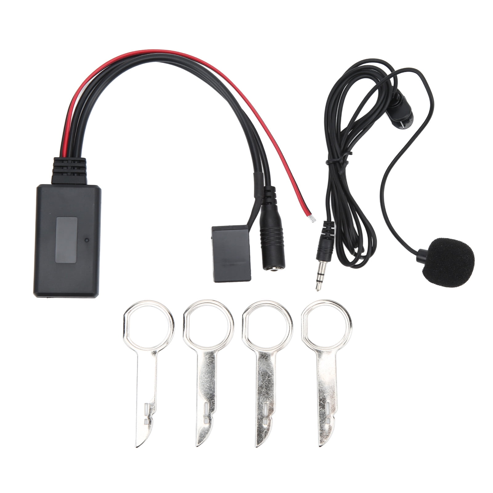 Buy Crtynell Car Aux In Wireless Adapter Module Audio Receiver With Micphone For 2004 On Wards