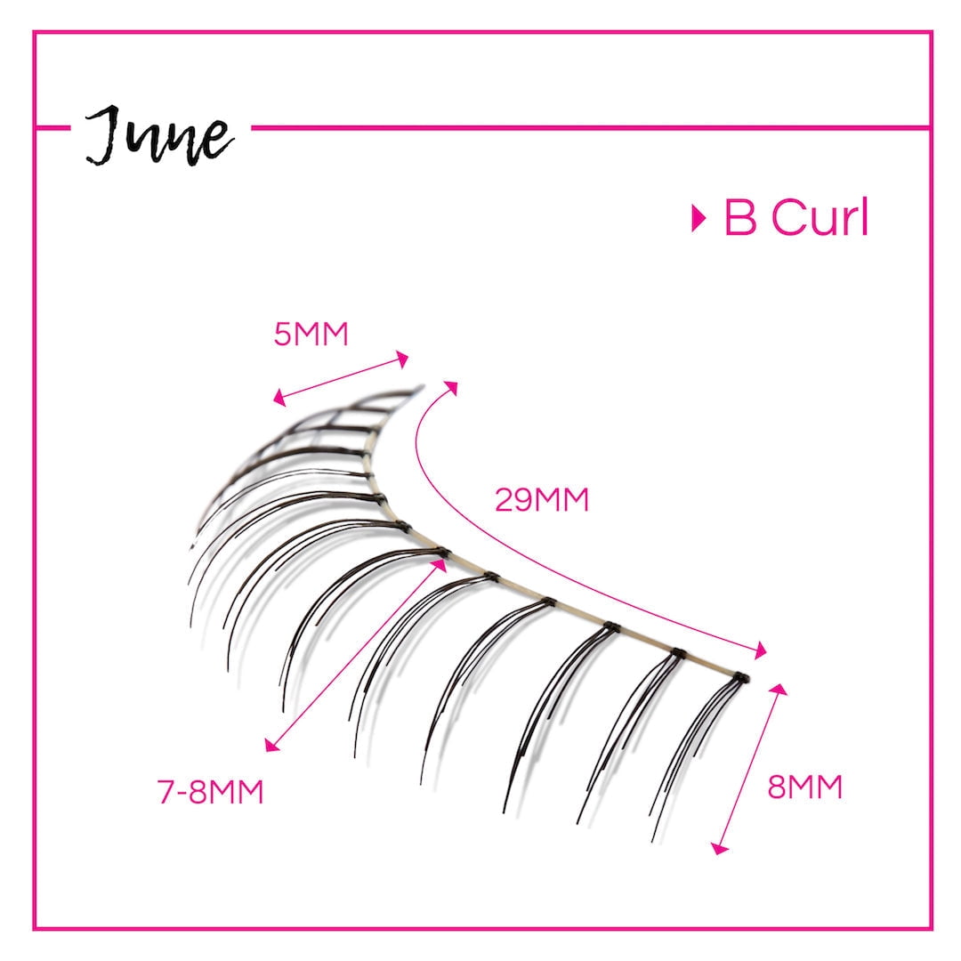 GladGirl False Lashes Bundle - June