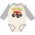 thumbnail image 3 of Inktastic Monster Truck Big Bro Boys Long Sleeve Baby Bodysuit, 3 of 5