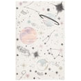 thumbnail image 2 of SAFAVIEH Carousel Kids Planets and Stars Area Rug, Ivory/Orange, 3'3" x 5'3", 2 of 11