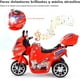 thumbnail image 4 of Costway Moto Montable para Niños Moto Eléctrica Juguete de Batería 6 V con 3 Ruedas Música Incorporada Focos Función Adelante y Atrás Rojo, 4 of 8