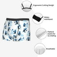thumbnail image 3 of Honeii Penguin Winter Fun Print Mens Boxer Briefs Breathable,Boxer Brief for Men, Moisture-Wicking Underwear-XX-Large, 3 of 5