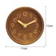 thumbnail image 2 of Reloj despertador creativo de madera maciza, reloj de mesa pequeño silencioso con aguja de madera a la moda, reloj de registro, 2 of 5