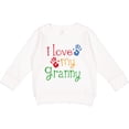 thumbnail image 2 of Inktastic I Love My Granny Toddler Sweatshirt, 2 of 4