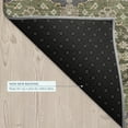 thumbnail image 6 of Addison Rugs Chantille Indoor/Outdoor Transitional Stripes Olive Machine Washable Round Rug, 8' x 8', 6 of 8