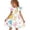 Yellow, variant on Grblisyd Little Girls Back to School Dress Cute Print Flutter Dresses Cartoon Pencil School Print Dresses First Day Of School Outfits For Girls