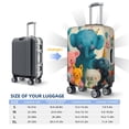 thumbnail image 4 of Hirioo Cute Animal Party for Elasticity Suitcase Cover (No luggage Included) Durable Luggage Protector Fits 18-32 Inch Luggage-Large, 4 of 7