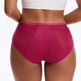 thumbnail image 4 of Period Underwear for Women Mid Waist Heavy Flow Soft Menstrual Panties Teens Leakproof Underwear, 4 of 6
