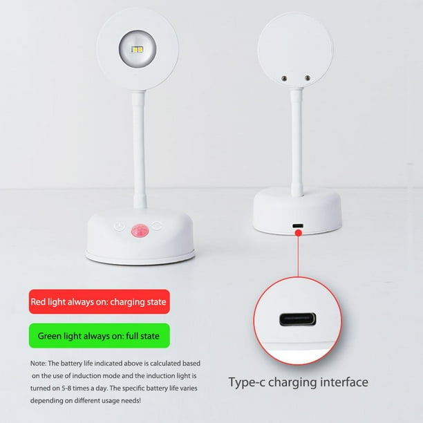 Luz de pared para cuadros con sensor de movimiento, luz decorativa para pinturas (tricolor 2200mah)