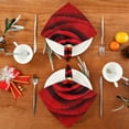 thumbnail image 4 of GZHJMY Valentine's Day Red Rose Cloth Napkins Set of 1, Reusable Washable Oversized Table Napkins for Family Wedding Dinner Party Home Decor, 20 Inch Decorative Washcloths, 4 of 7