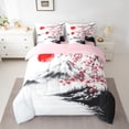 thumbnail image 2 of Castle Fairy Japanese Style Twin Bedding Sets,Floral Sakura Bedding Comforter Set, 2 of 8