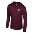 thumbnail image 2 of Men's Colosseum Maroon Texas A&M Aggies Always Sunny Lightweight Quarter-Zip Hoodie, 2 of 3