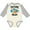 Natural and Heather, variant on Inktastic Future Pilot Helicopter Boys or Girls Long Sleeve Baby Bodysuit