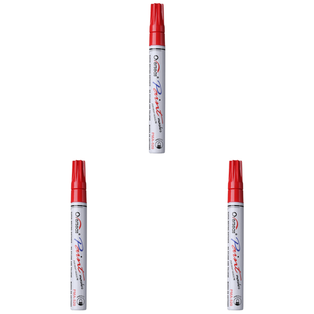 Rotulador Pintura Permanente Al para Neumáticos Coche Graffiti () Rojo