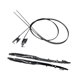 thumbnail image 2 of Kit de cables de vidrio para techo solar, fl3Z-1651071-a de alto rendimiento, accesorios de fácil instalación, reemplazo directo para F250, 2 of 7