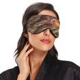 thumbnail image 2 of IAUYY Sleep Mask, Super Soft Eye Masks with Adjustable Strap, Lightweight Comfortable Blindfold,Perfect Blocks Light for Men Women A Clownfish, 2 of 7