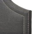 thumbnail image 2 of Skyline Decor Dark Grey Fabric Upholstered Full Size Headboard, 2 of 3