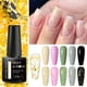 thumbnail image 1 of 7ML Glitter Top Coat Gold Silver Rose Gold Glitter Nail Gel Polish Function Gel Semi Permanent Soak Off Nail Art UV Gel Varnish zhangyuxiang LED, 1 of 2