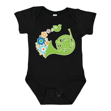 

Inktastic French Horn Player Band Music Gift Baby Girl Bodysuit