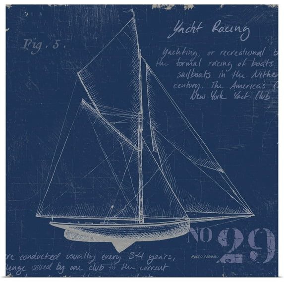 Great BIG Canvas | Rolled Marco Fabiano Poster Print entitled Sea Study IV