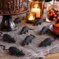 thumbnail image 4 of Izexuh 10 Pack Fake Rat Props, Halloween Prank Decor, Realistic Rubber Mice with Lifelike Details, Versatile Spooky Props for Themed Events, and Indoor Display, 4 of 7