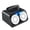 Black, variant on 26 Hole Electric Bubble Machine Portable for Outdoor Parties Commercial Use
