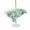 LightGreen, variant on Outdoor Tablecloth with Umbrella Hole for Patio/Picnic/Party/Camping, Tropical Leaves Waterproof Table Cloth Square Cover Washable, Green Monstera Palm Leaves Summer Wood Gray (60"x 60")