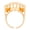01 Wafer Tassel N1061, variant on Womens Open Rings Electroplated Copper Geometric Ring Tassel And Circle Lines Design Fashion Jewelry Open Band
