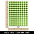 thumbnail image 2 of Test Bold Text Teacher School 200+ Round Stickers - Light Green - Gloss Finish - 0.50" Size, 2 of 3