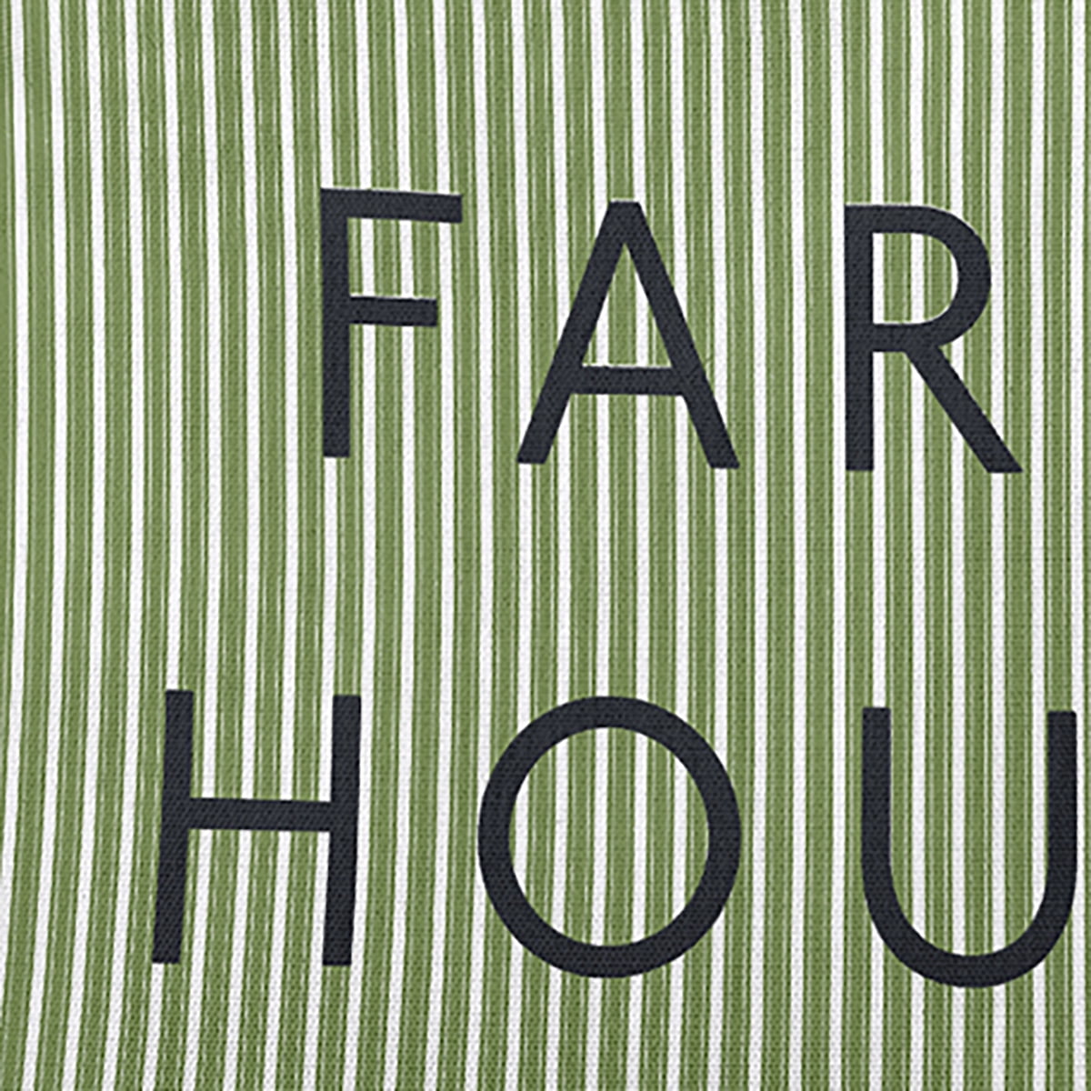 20" x 20" Simply Daisy Farmhouse Ticking Indoor/Outdoor Pillow, Light Olive Green Qty 1