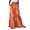 Orange, variant on VUPSGEZ Simple Foldover Stretch Flared Knee Length Skirt Women'S Boho Skirt European And American Loose Casual High Waisted Skirt Women’S Pleated Maxi Skirt(Green,M)