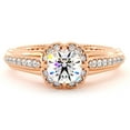 thumbnail image 2 of Petal Halo Diamonds Engagement Ring, 2 of 4