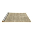 thumbnail image 2 of Ahgly Company Machine Washable Indoor Rectangle Oriental Brown Industrial Area Rugs, 2' x 5', 2 of 4