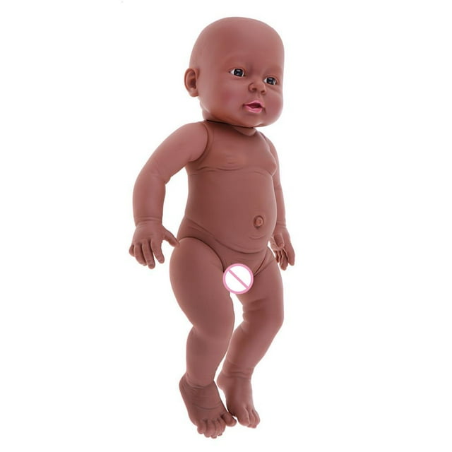Muñeca de Vinilo de 41 Cm para / Niño, Muñeca para Niños, de Roles, Muñeca Herramienta de Enseñanza Baby Boy Doll