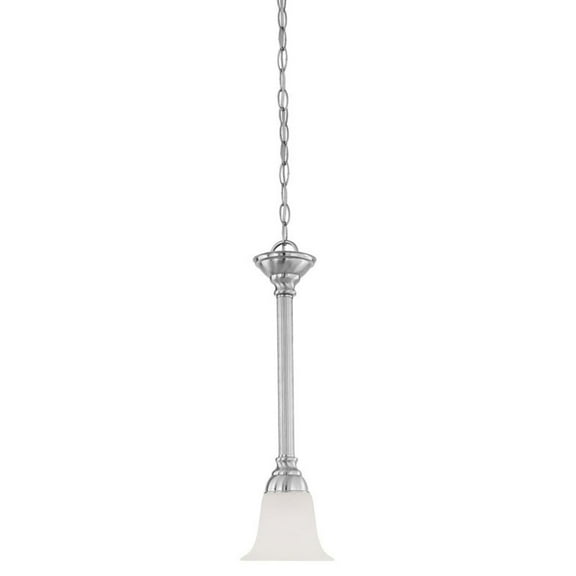 Elk Home 6-Inch Wide Riva Mini Pendant, Transitional, Brushed Nickel