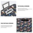 thumbnail image 5 of Daiia Garden Gnomes Luggage Cover, Thickened Washable Travel Luggage Covers, Elastic Unique Baggage Covers for 18-20 inch Luggage-Medium, 5 of 9