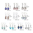 thumbnail image 4 of NGHnuifg New Set Of Earrings Opal Earrings Drop Diamond Gradient Pair Bohemian Ear Clips Star Dangle Earrings Multiple Earrings Set for Women Womens Earrings Dangling Trendy, 4 of 9