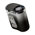 thumbnail image 4 of Ventiladores cinturón recargables por USB, con clip para la cintura, ventilador portátil recargable para escalada, camping y trabajos agrícolas. Negro, 4 of 8