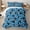 Fish 03, variant on Manfei Cartoon Dolphin Bed Spread Queen for Boys and Girls, Cute Fish Queen Coverlet Set, 3pcs