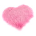 thumbnail image 1 of 40x50cm shaggy en corazón área alfombra tapete alfombril cojín cojín rosa SM SunniMix Alfombra con forma de corazón, 1 of 8