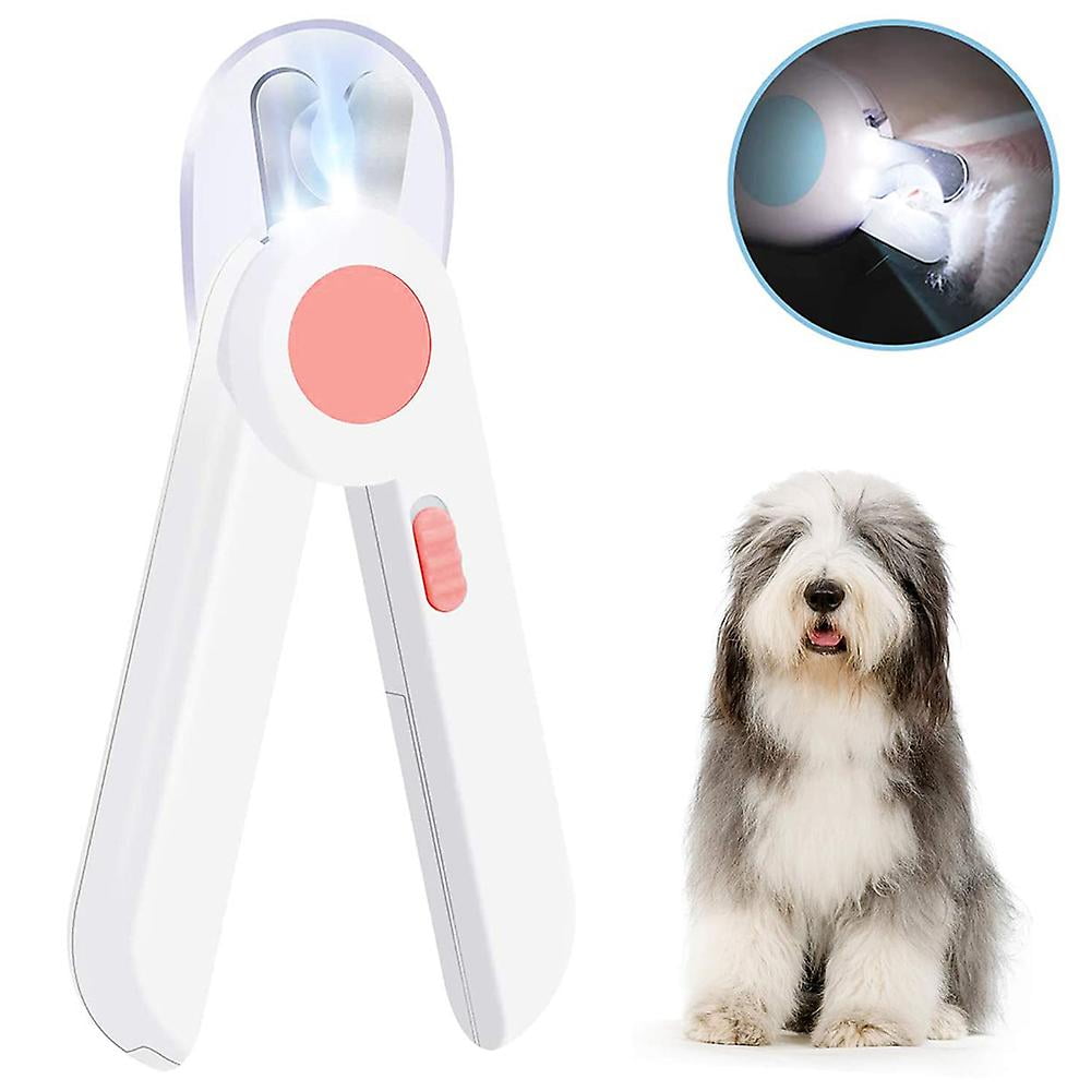 Pet Nail Clipper, Led Light Dog Nail Trimmer And Toenail Clippers