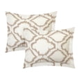 thumbnail image 3 of Chic Home Asya 6-Piece Reversible Geometric Duvet Cover Set, Twin X-Long, Beige, 3 of 6