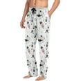 thumbnail image 4 of HPINK-T Pajama Pants for Men Separate Bottoms Soft Men's Sleep Lounge Pj Pants with Pockets, 4 of 12
