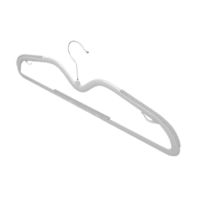 Clothing Racks for Hanging Clothes with Non-Slip Thickened Plastic Hanger, 42x15x2cm Space Saving Wardrobe Universal Hanger, Rotating Storage Shelf Rack for Household Storage