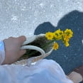 thumbnail image 2 of Bolso Tejido PequeñO Hecho una Mano de Verano, Bolso de Mano de CáScara de MaíZ, Bolso de Mimbre de Paja, Bolso de Mimbre de Paja para Padres e Hijos, 2 of 8