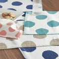 thumbnail image 4 of Dot Indigo 100% Cotton Set of 4 Placemats 14" x 20", 4 of 7