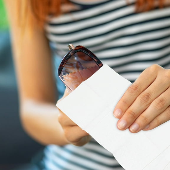 HOOWIFFY 90pcs Electronic Screen Wipes Lens Cleaners for Phones, Tablets, Cameras, and Eyeglasses